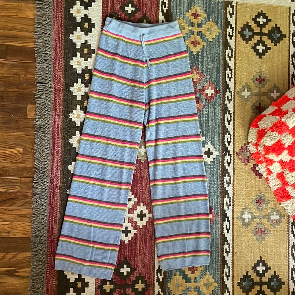 FP Beach Striped Knit Lounge Pants